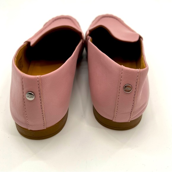 UGG Women Pink Crystal Vivian Suede Loafer Soft Leather Size US 8.5 EU 39.5 - Picture 8 of 10